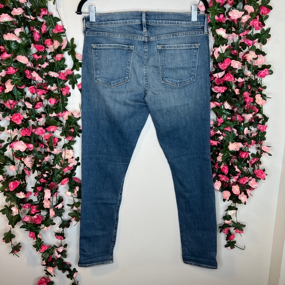 🌹Frame Denim Le Garcon Mid Rise Distressed Slim Boyfriend Jeans Womens NWT - Picture 11 of 15